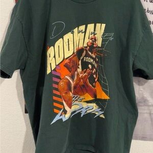 Dennis Rodman T-Shirt with Basketball Print